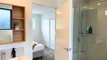 Hair dryer, towels