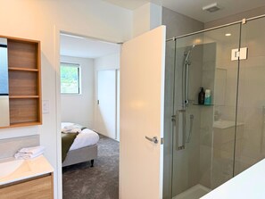 Hair dryer, towels