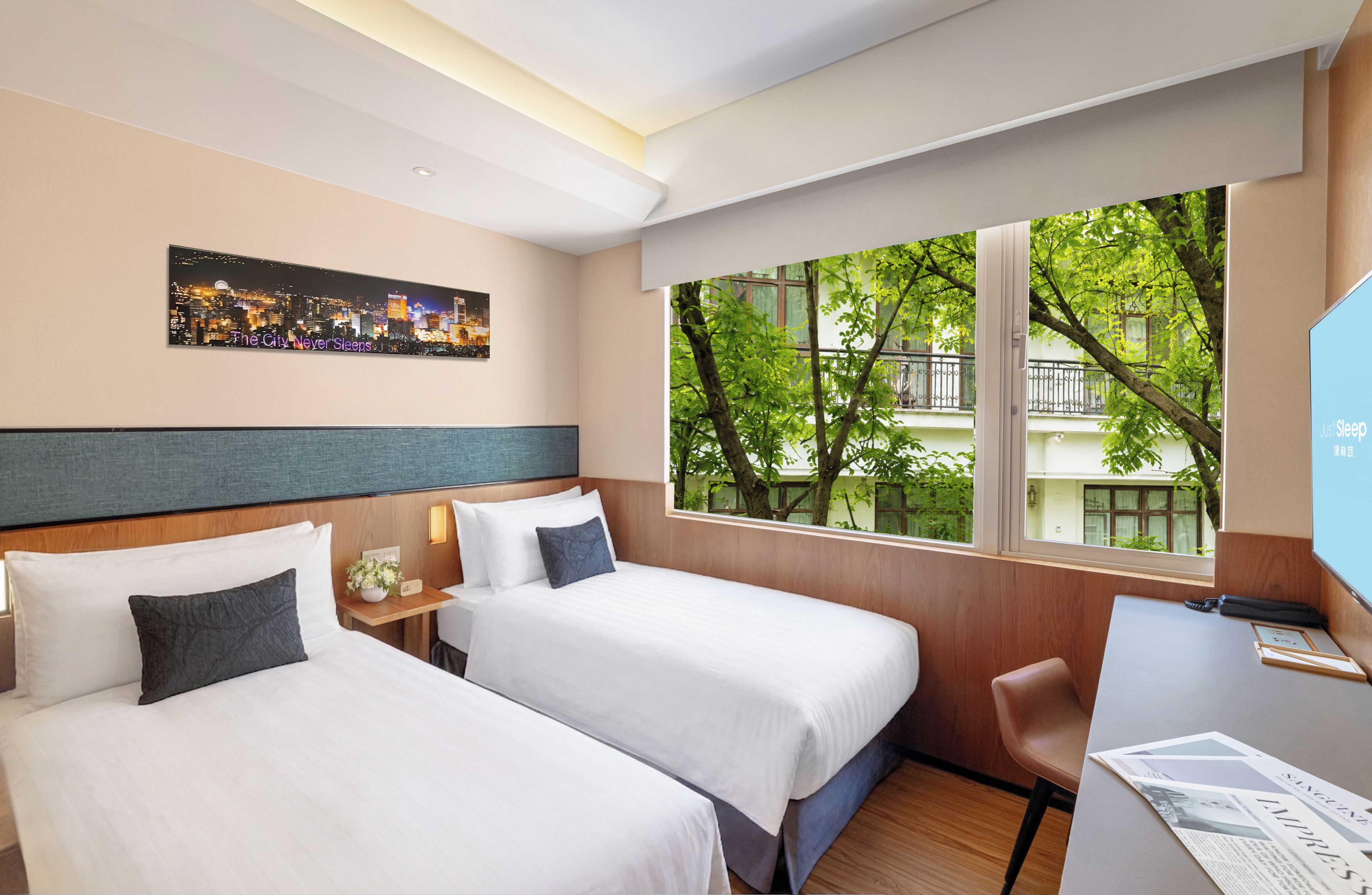 Standard Twin | In-room safe, desk, blackout drapes, soundproofing