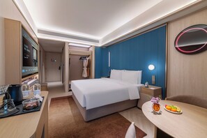 Basic Single Room, City View | Desk, blackout curtains, soundproofing, iron/ironing board - Crystal Orange Shenzhen Bao'an Joy City (Shenzhen)