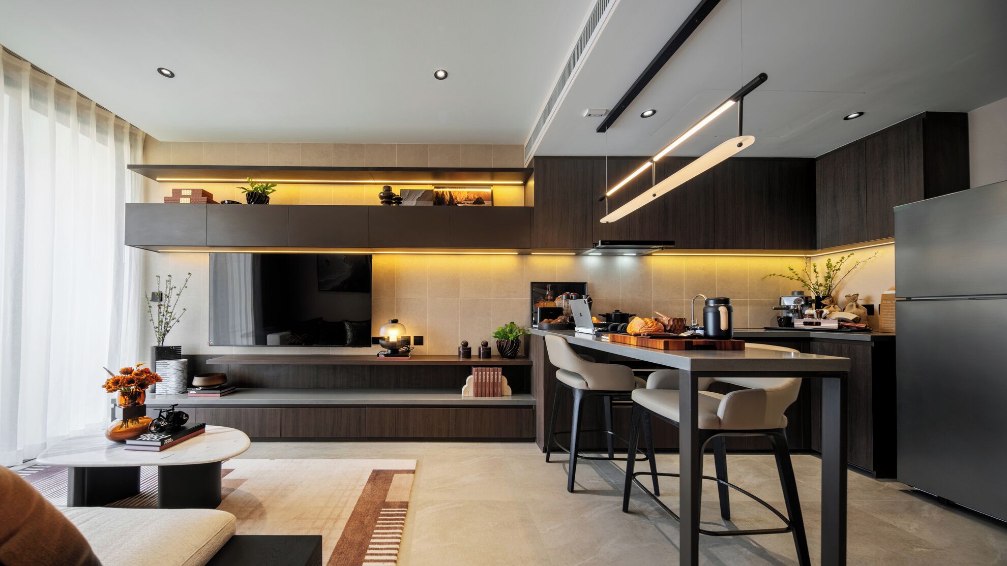 ห้องพัก, 1 ห้องนอน, วิวทะเล | ภายใน