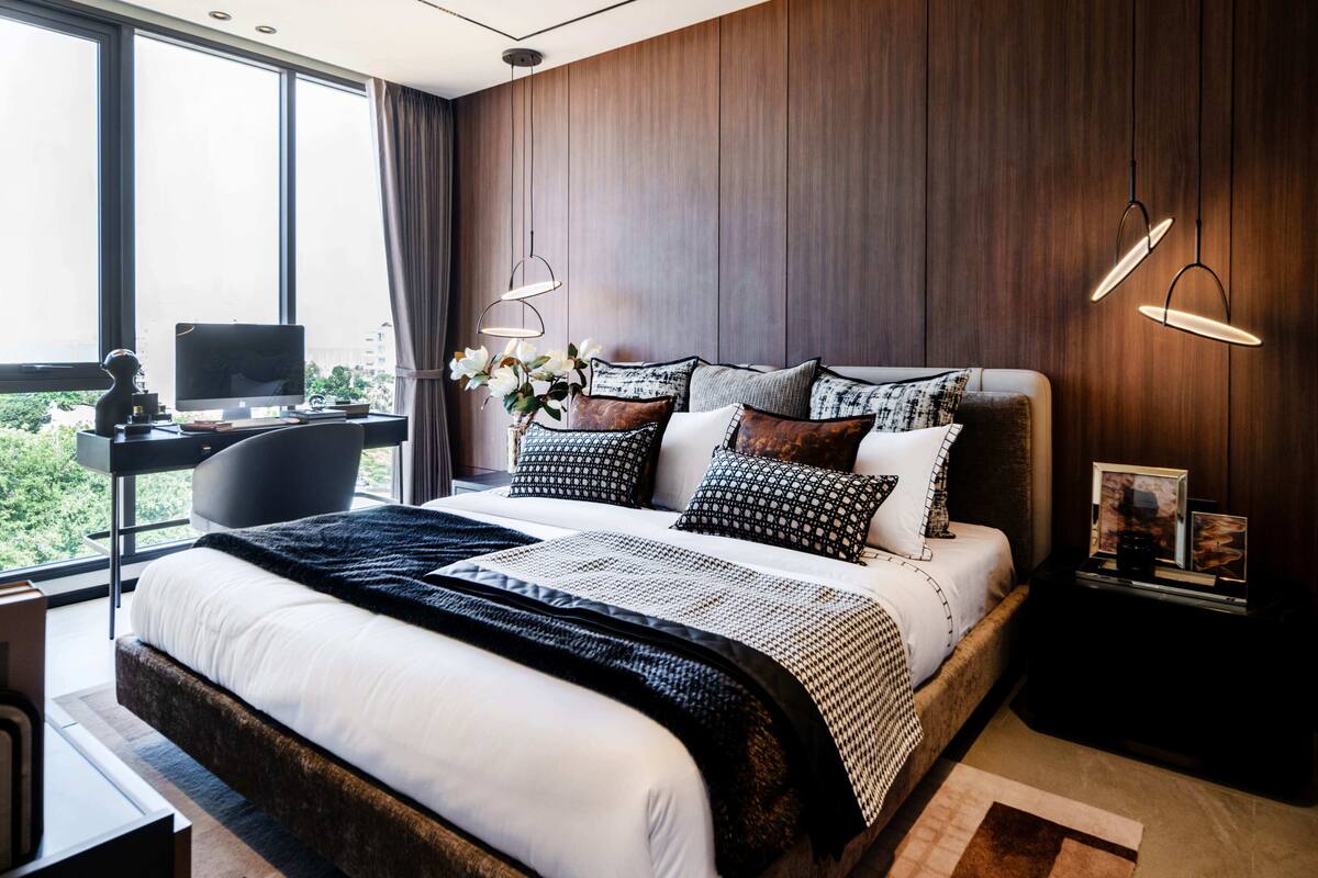 Phòng Suite Exclusive, quang cảnh thành phố | Két bảo mật tại phòng, bàn, bàn ủi/dụng cụ ủi quần áo 
