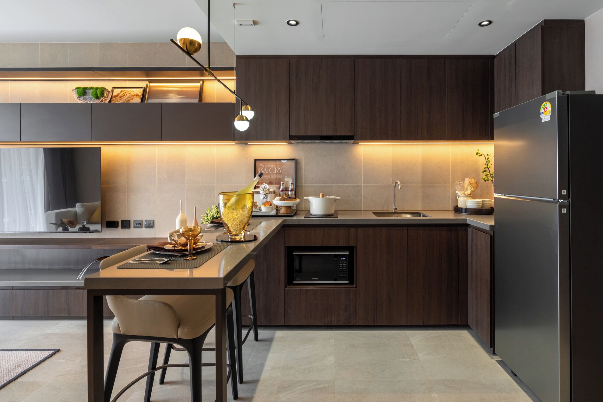 Room, 1 Bedroom, Ocean View | Private kitchen