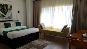 Chambre Deluxe | Bureau, accĂšs au Wi-Fi (inclus), literie fournie