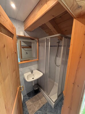 Shower, towels - Apartment 'A' with Mountain View, Balcony and Wi-Fi (Moso in Passiria)