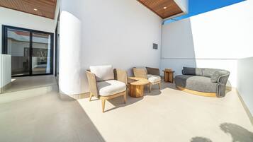 Villa Elite, 3 habitaciones, vista a la alberca | Terraza o patio