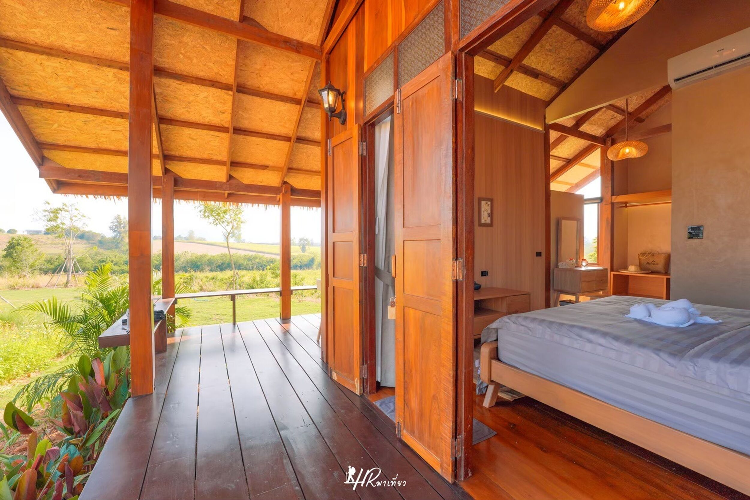Deluxe Bungalow Garden View | 獨特裝潢、床單