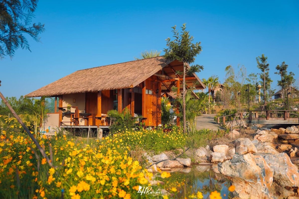 Deluxe Bungalow | Yksilöllisesti sisustettu, vuodevaatteet