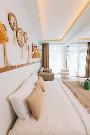 Suite Deluxe, vista al mar | Wifi gratis 
