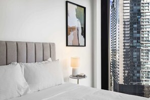 Desk, iron/ironing board, WiFi, bed sheets - Southbank 2BR Apt | Near Crown Casino Pool & Gym (Southbank)