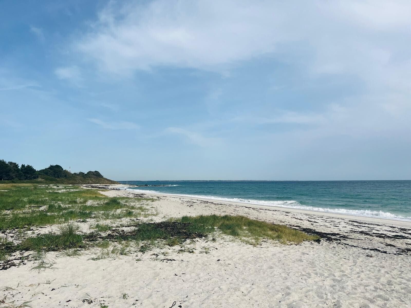 Vlak bij het strand