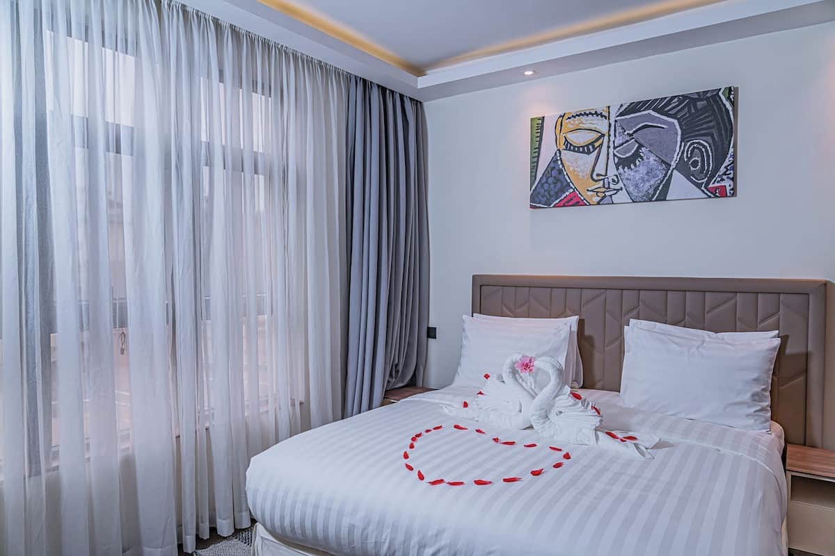 Departamento, 1 habitación | Caja de seguridad en la habitación, wifi gratis y ropa de cama
