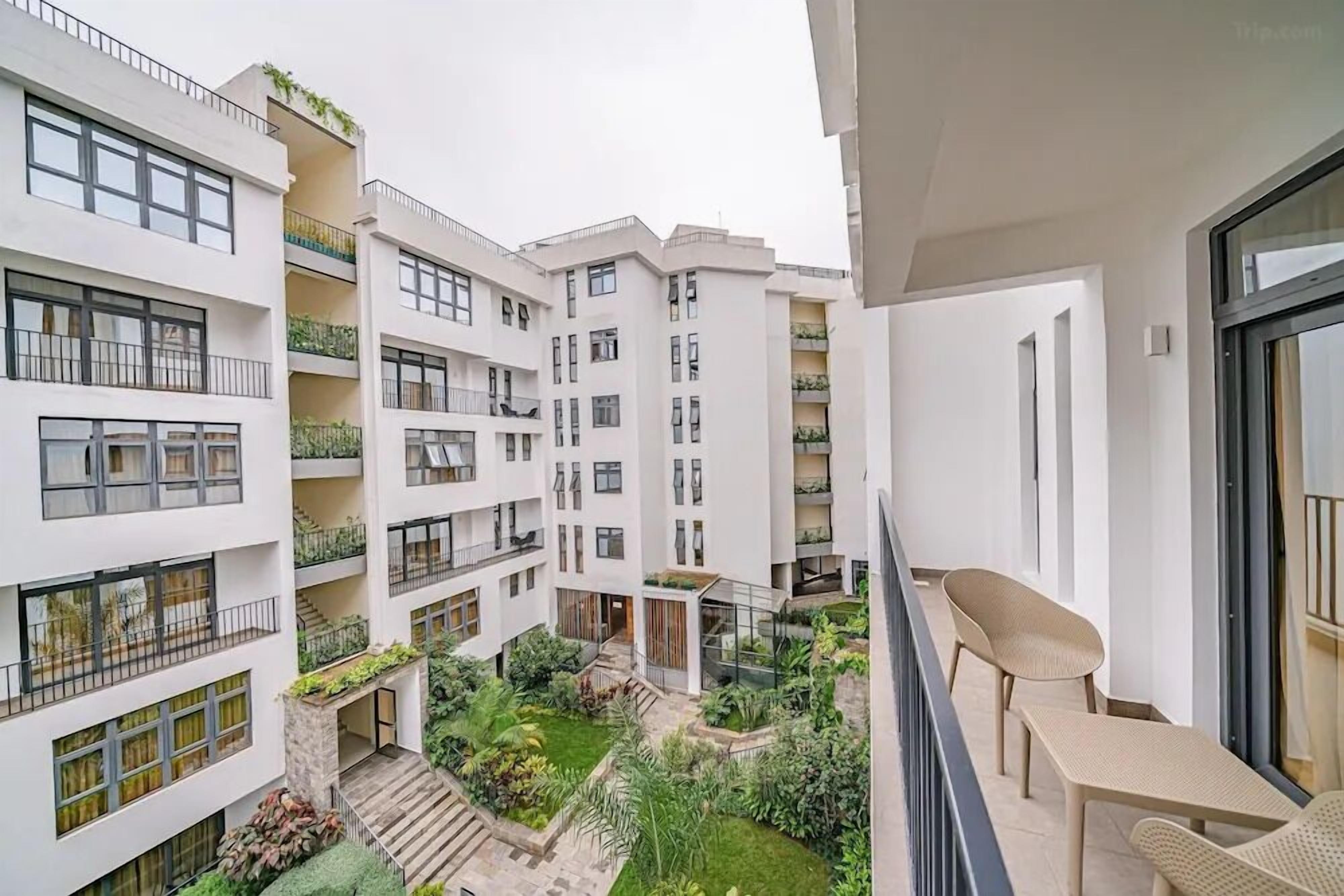 Courtyard view