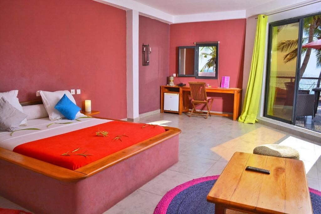 Habitación doble superior, vista al mar | Caja de seguridad en la habitación, insonorización y wifi gratis 