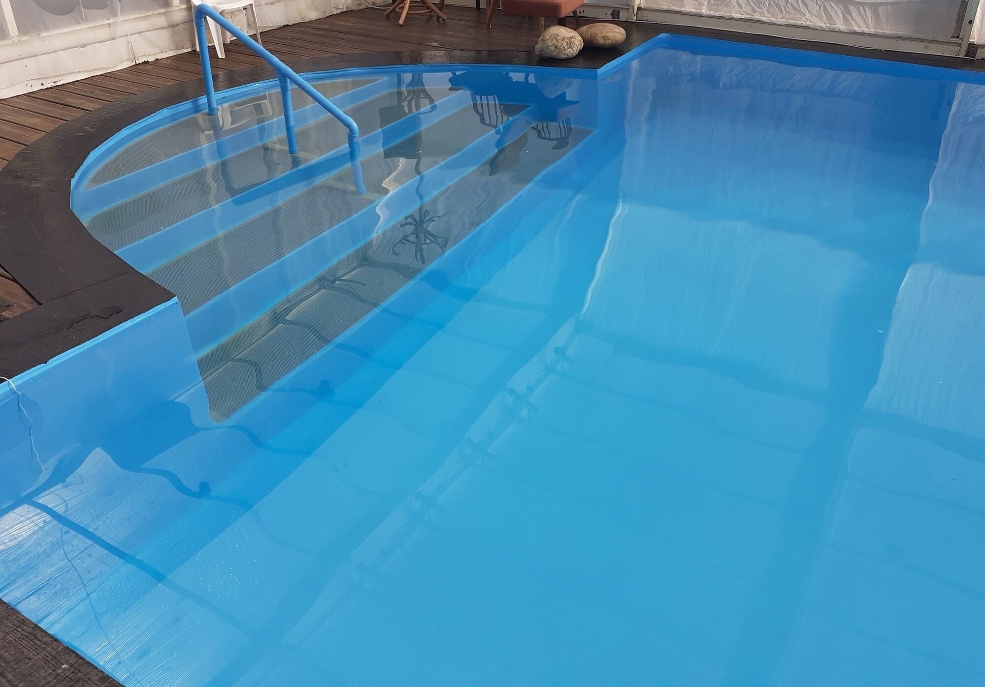 Indoor pool, outdoor pool