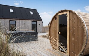 Terrace/patio - Amazing home in Ringkøbing with sauna (Ringkøbing)