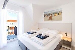 WiFi - MEERholung FeWo 4.9 - Stylish penthouse apartment with roof terrace access - (Cuxhaven)