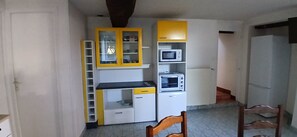 Private kitchen - Gîte de la chapelle (Tanis)