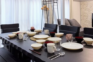 Casa familiar, 2 habitaciones, no fumadores | Restauración