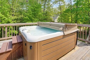 Bain à remous extérieur