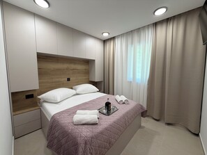 Deluxe-Haus, Meerblick | Bügeleisen/Bügelbrett, kostenloses WLAN