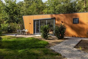Terrace/patio - De Wiltzangh - Heideborg Lodge Hottub | 4p (Ruinen)