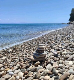Tæt på stranden