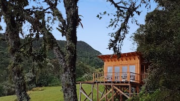 Comfort Cabin, Hill View | Exterior