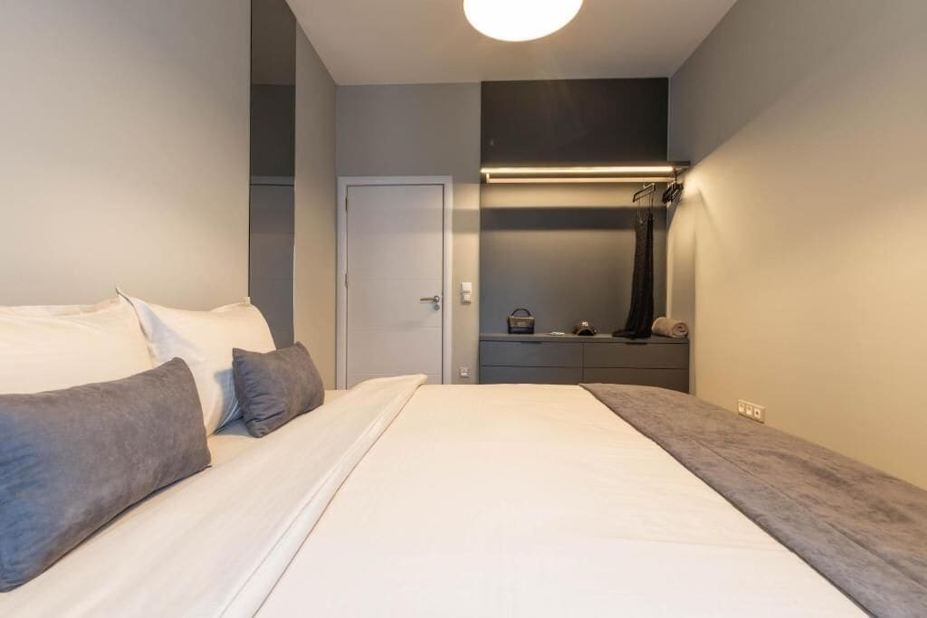 Apartamento de lujo, vistas a la ciudad | Escritorio y wifi gratis