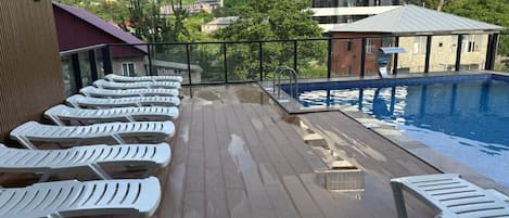 Seasonal outdoor pool