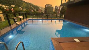 Seasonal outdoor pool