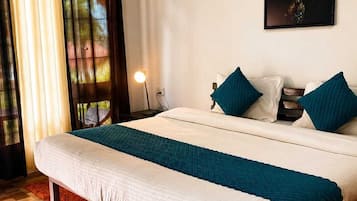 Deluxe Room, Mountain View | Premium bedding, down duvets, memory-foam beds, individually decorated