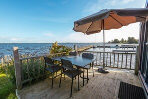 Outdoor dining - De Wiedense Meren - Tiny House Havenzicht | 4p (Wanneperveen)