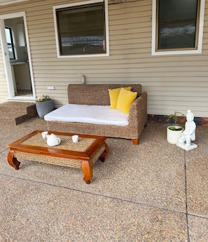 Terrace/patio - Ferguson house - Cosy Hunter Valley Escape (Cessnock)