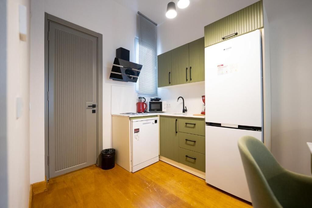 Superior studio, uitzicht op de stad | Uitzicht vanuit de kamer