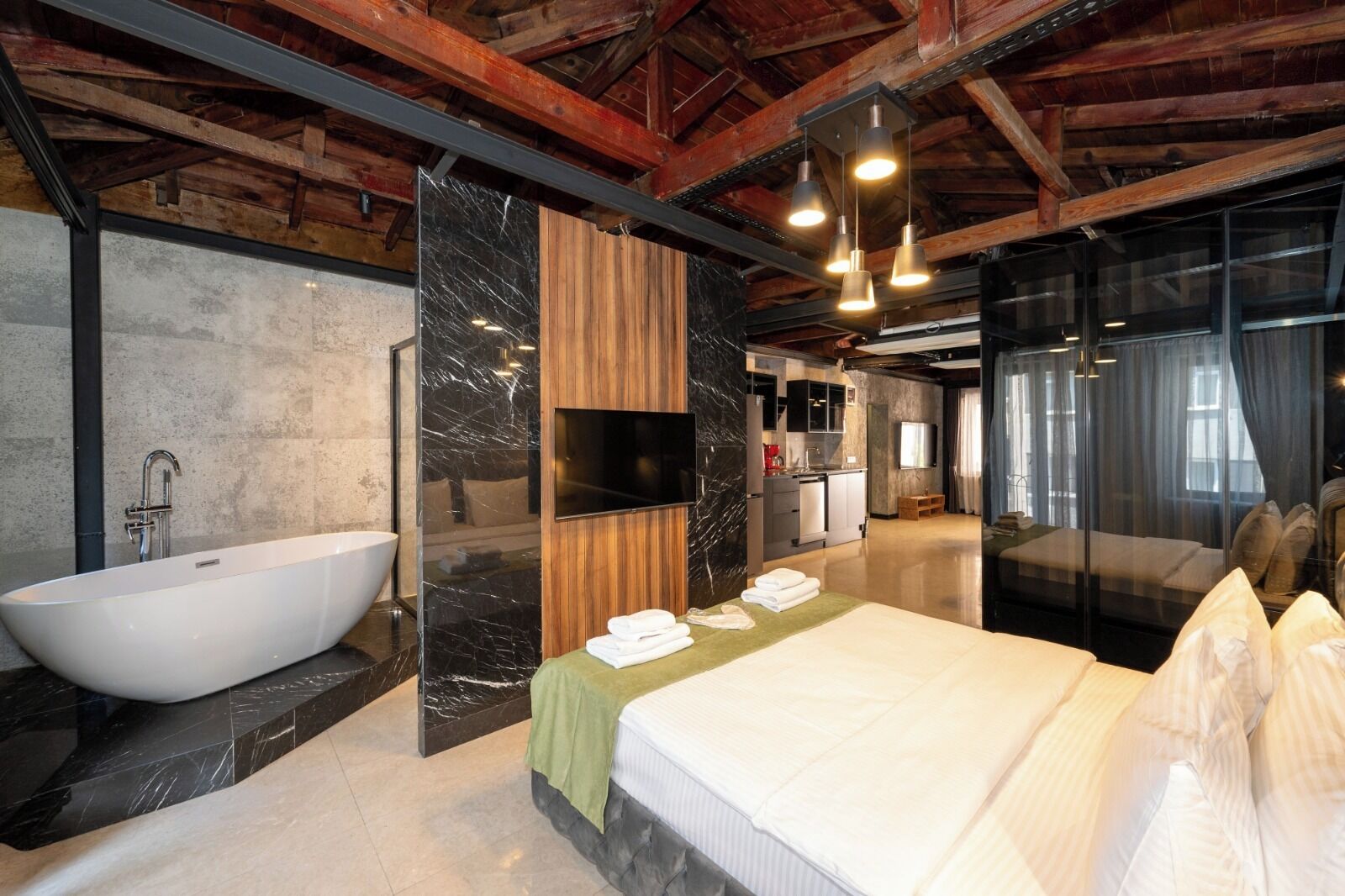 皇家套房, 城市景观 | 私人 SPA 浴缸