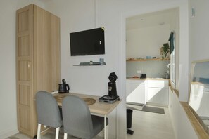 Interior - "The Quiet Nest," a Cozy Studio by the Sea (Langrune-sur-Mer)