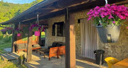 Private property, two houses, gym, pool and outside bar in stunning surrounding
