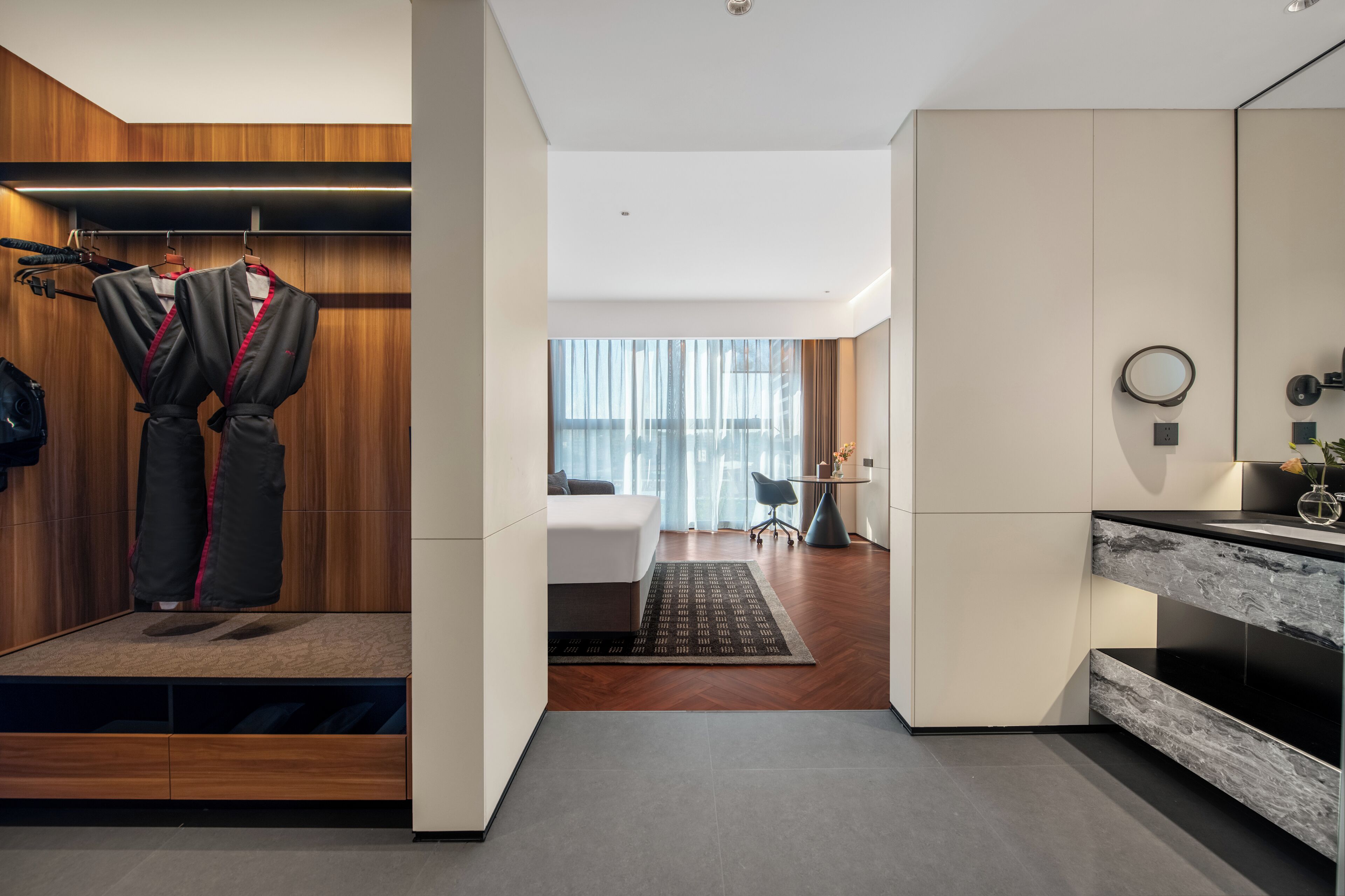 Single Room | Premium bedding, down duvets, memory-foam beds, free minibar