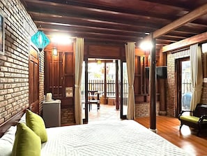 Villa, Garden View | Street view - Hometown Wooden 5 BRS Pool Villa Hoi An (Hoi An Tay)