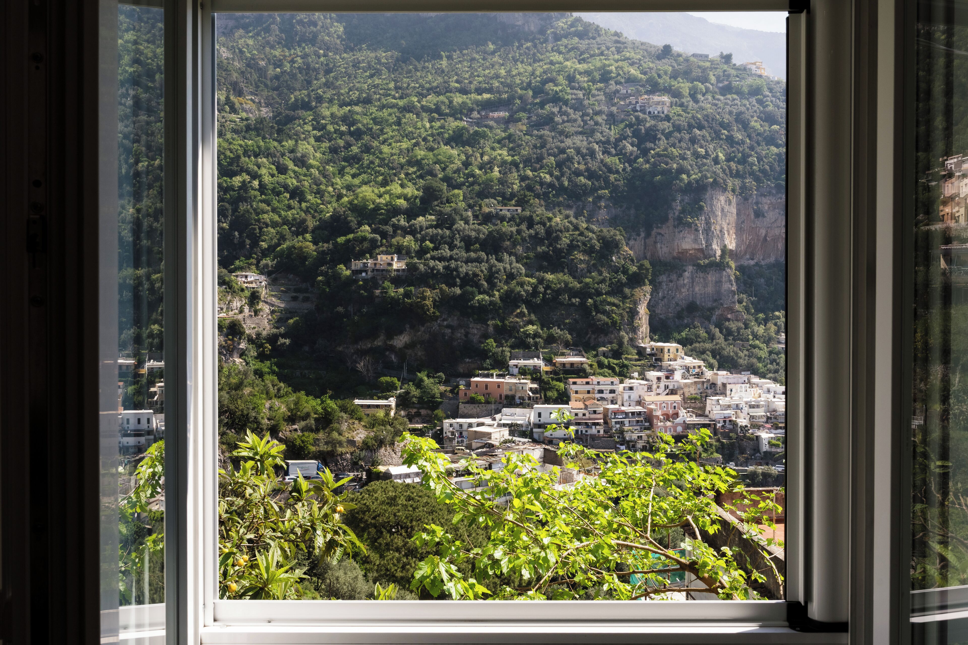 华丽四人房, 阳台, 山景 | 住宿内部