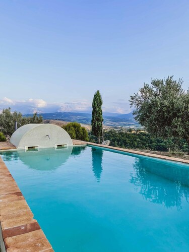 Holiday Living in an Expansive Olive Estate Pool and AC