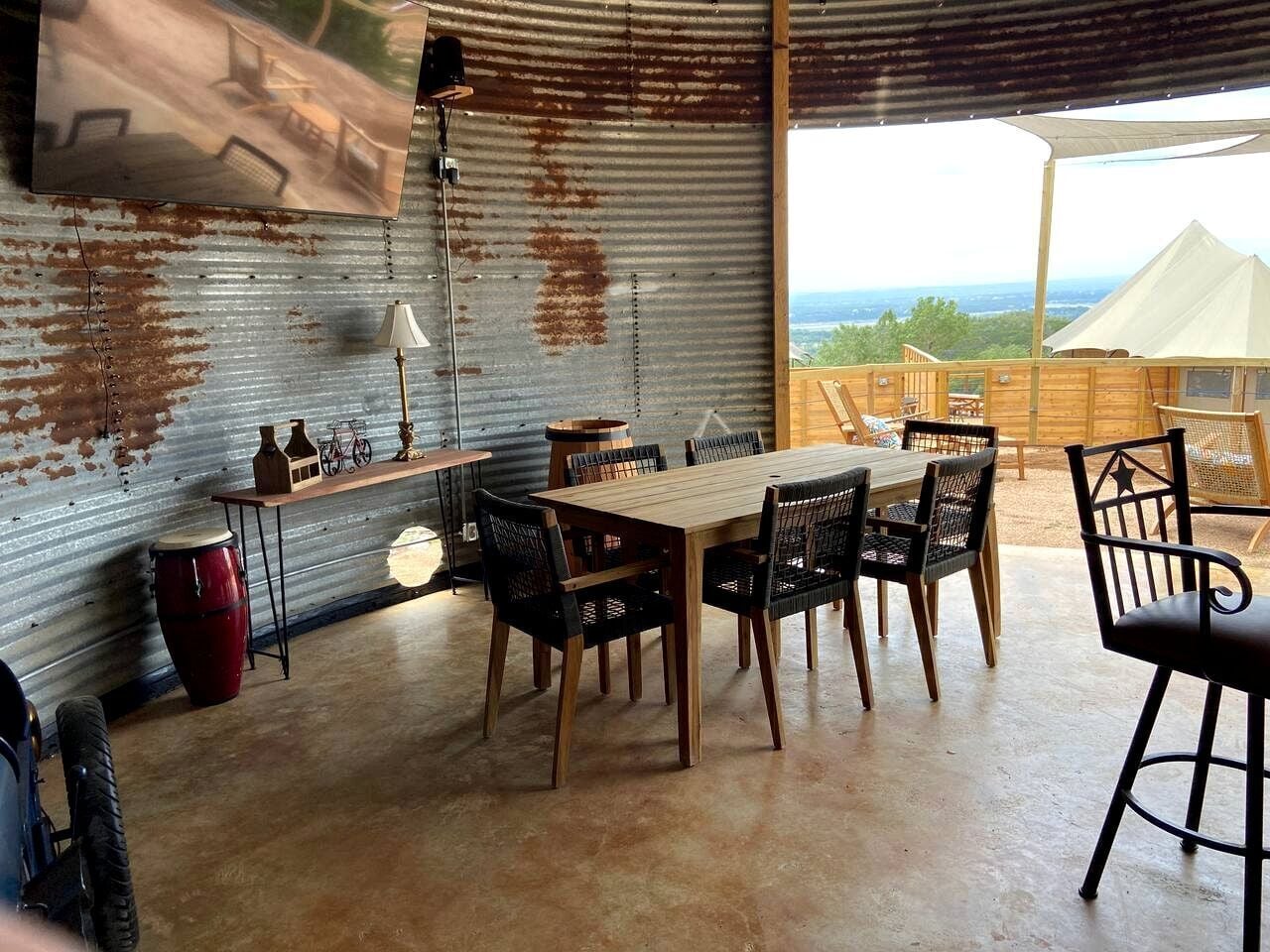 Restaurante al aire libre