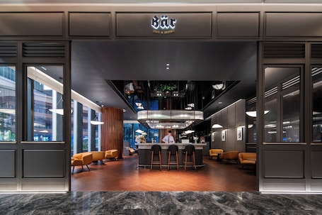 Lobby lounge. IntercityHotel Zhuhai Hengqin Seaview