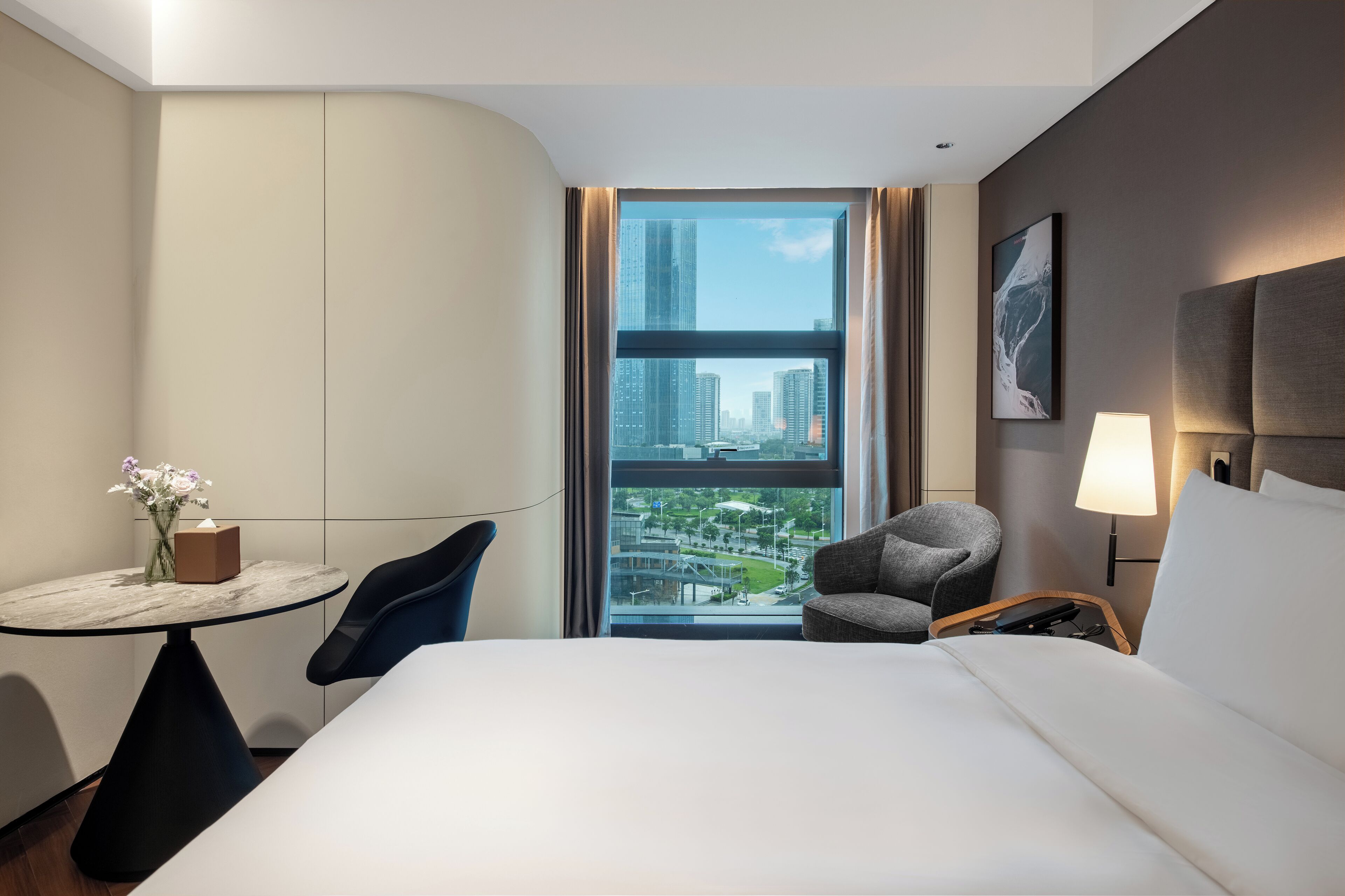 Basic Single Room, City View | View from room