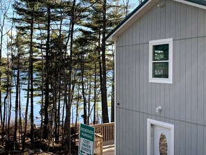 Exterior - Amazing Lakefront Cottage with Fire Pit in Orland, Maine (Orland)