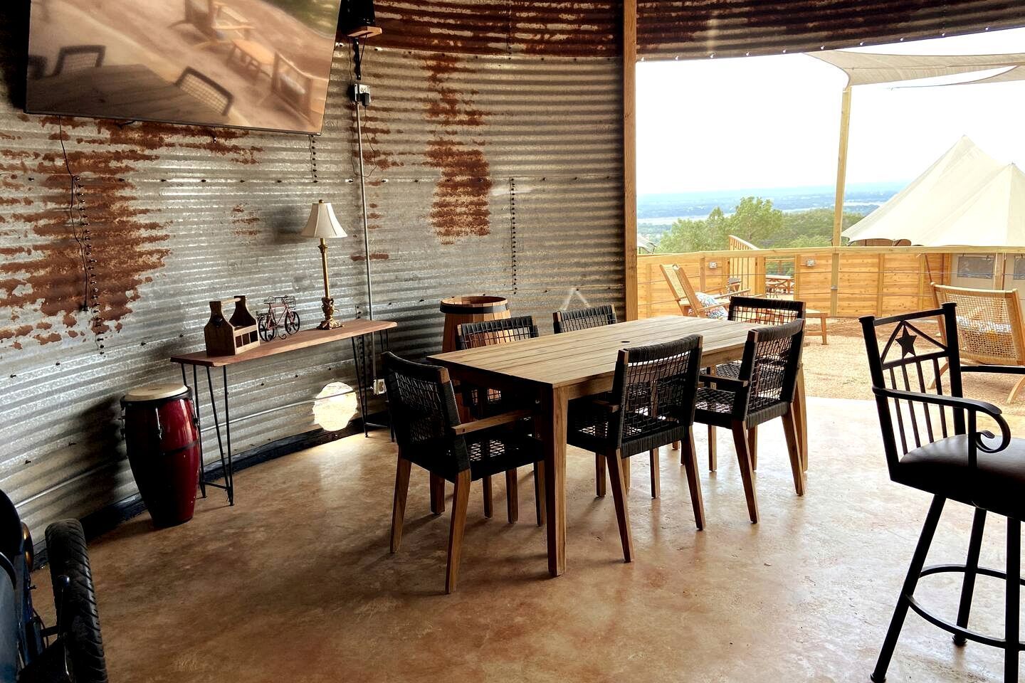 Restaurante al aire libre