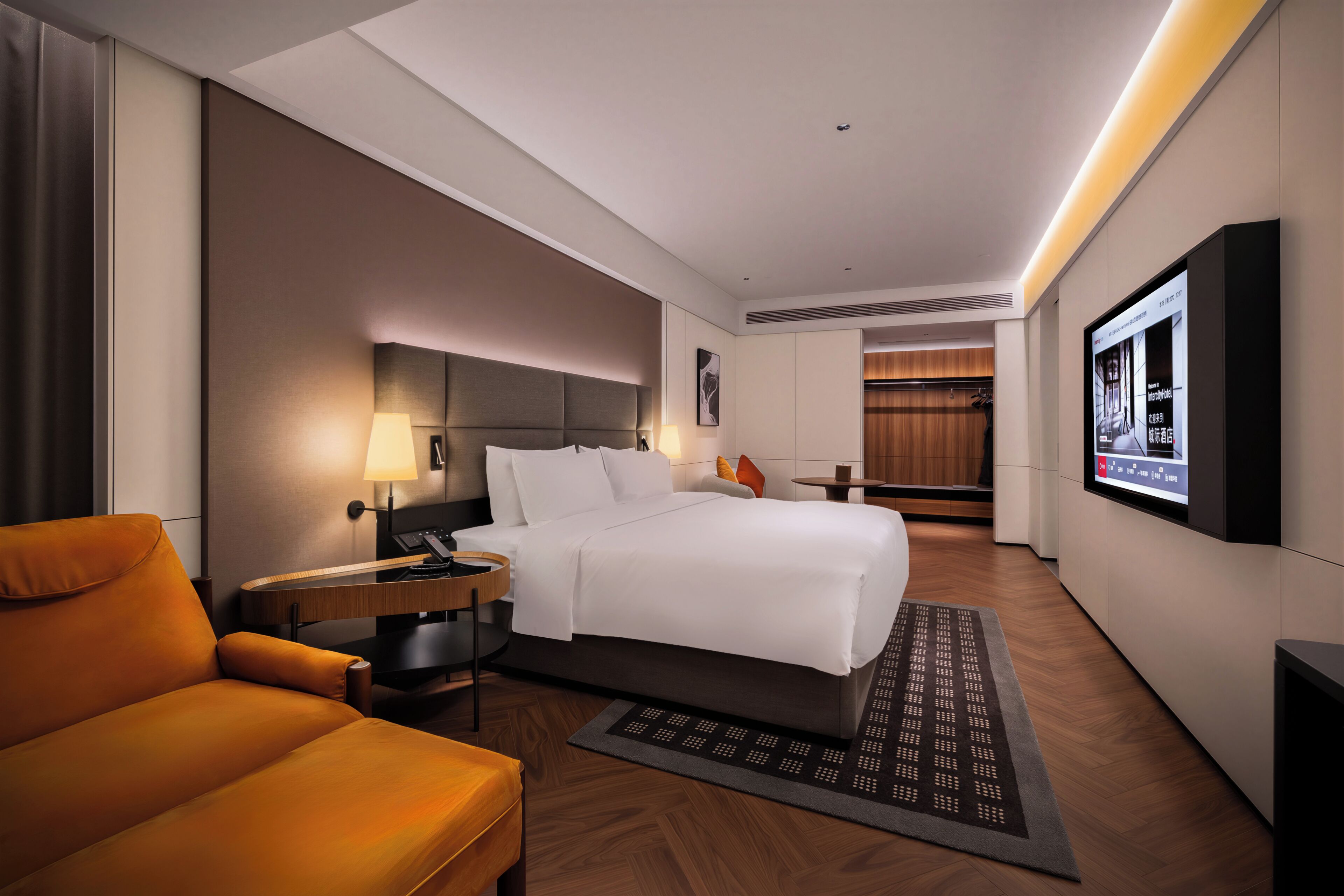 Kamar Double Comfort, Bebas Asap Rokok | Ruang kerja ramah laptop, tirai kedap cahaya, dan kedap suara