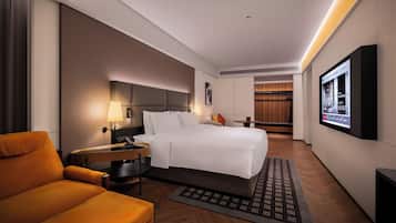 Kamar Double Comfort, Bebas Asap Rokok | Ruang kerja ramah laptop, tirai kedap cahaya, dan kedap suara