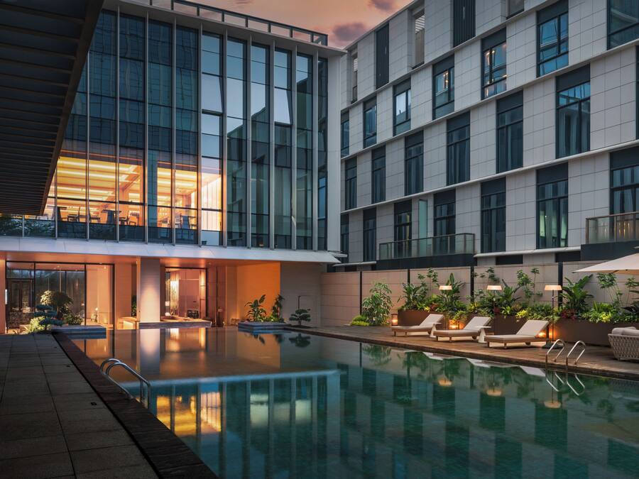 Outdoor pool